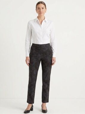 Frank Lyman Pants Women’s 6 Stretch Elastic waist made in Canada 🇨🇦